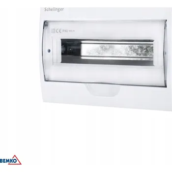 Rozvaděč Rozvodnice nástěnná 1x12 IP40 svorkovnice 12N+12PE BEMKO