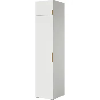Šatní skříň Skříň mzm24 Napoli 50 x 235 x 60 cm bílá