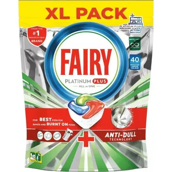 Přípravek do myčky Kapsle do myčky Fairy Platinum plus 40 ks