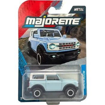 autíčko MAJORETTE SHOWROOM FORD BRONCO MODRÝ 1:62 NOVÝ KOVOVÝ MODEL