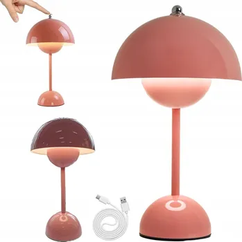 Lampička DOTYKOVÁ LAMPA STOLNÍ NOČNÍ LAMPIČKA FLOWERPOT DEKORATIVNÍ 3 ÚROVNĚ