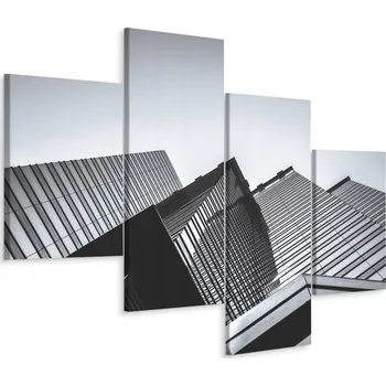 Obraz Obraz Čtyřdílný ARCHITEKTURA Pohled Zespodu 80x50