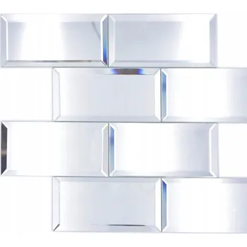 Obklad Skleněná mozaika WzorcowniaStudio 29,8 x 29,8 cm, odstíny šedé a stříbrné