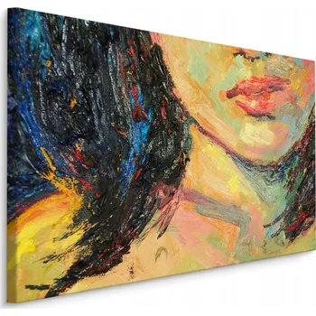 Obraz Obraz do obýváku ženská tvář ABSTRAKCE 40x30