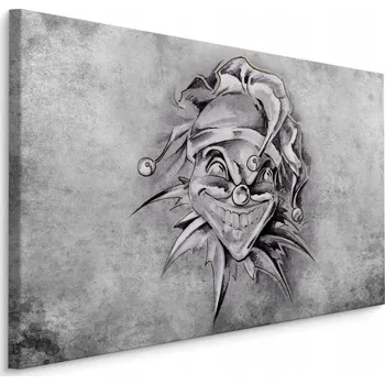 Obraz Obraz Na Plátně JOKER Abstraktní Skica 30x20