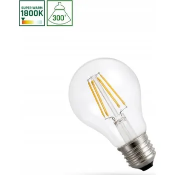 Žárovka LED žárovka GLS E27 4W COG 1800K Čirá Super Teplá Spectrum WOJ+14654