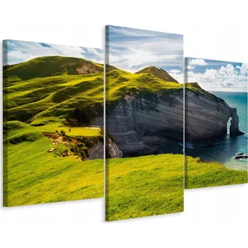 Obraz Třídílný obraz Krajina POBŘEŽÍ 3D dekorace 150x100 cm