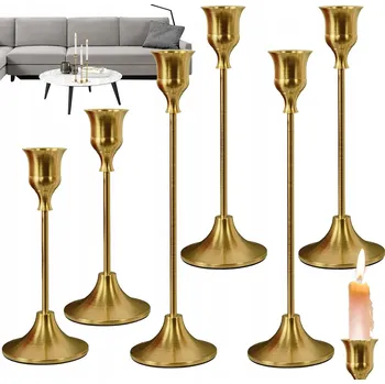 Svícen Svícen kandelábr Bedee 23,5 cm na 1 svíčku