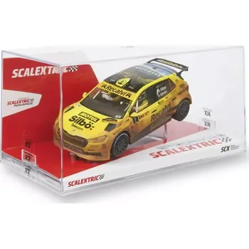 auto na autodráhu Škoda Fabia WRC2 - Cohete Suárez - Mud Effect - Rally RACC 2024 | Scalextric