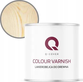 Lak na dřevo Lazurovací lak Q-COVER 2,5 l hnědá satén