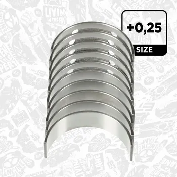 Motor automobilu Hlavní ložiska klikové hřídele-sada ET ENGINETEAM LH006325