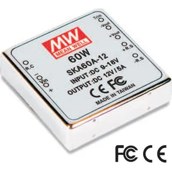 Stavebniny Mean Well SKA60B-05 Měnič DC/DC modulový 60W 5V