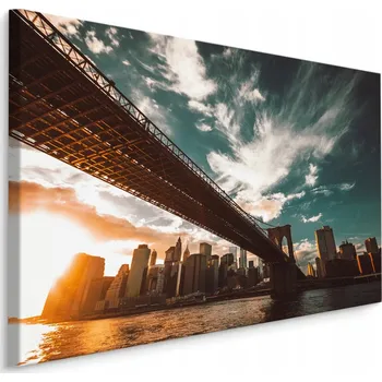 Obraz Obraz Západ Slunce v New Yorku 70x50 /227487700