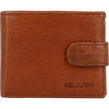 Peněženka Pánská kožená peněženka koňaková - Bellugio Lukason koňak