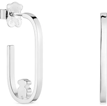 Náušnice Stříbrné náušnice Tous 1004559000 stříbrná SLV, vel. ONE SIZE