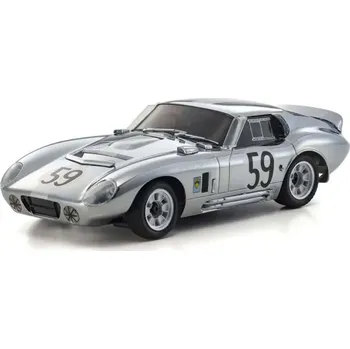 RC model auta Kyosho First Mini-Z 1:28 Shelby Cobra Daytona Chrome - expresní doprava