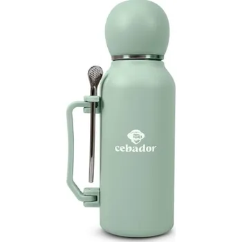 Termoska Termoska s kalabasou a bombillou 1,3 l – pistáciová