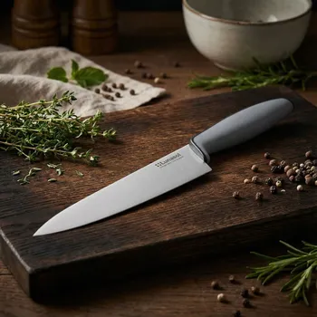 Kuchyňský nůž Kuchařský nůž SOLA LUNASOL 20 cm šedý