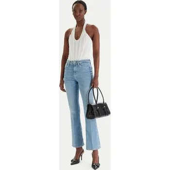 Guess Jeansy W6RA0L D6882 Modrá 34_32