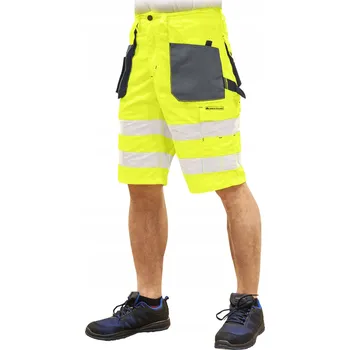 Pracovní obuv Krátké pracovní kalhoty Leber&Hollman LH-FMNX-TS YSB vel. 3XL