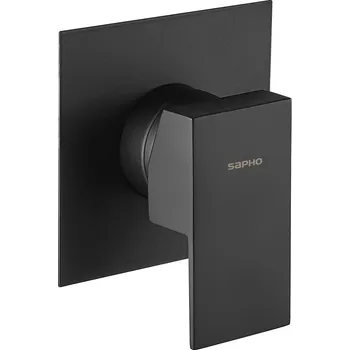 Vodovodní baterie Sprchová baterie Sapho LATUS černá