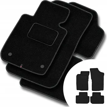 autokoberec Velurové autokoberce Motos 4 ks