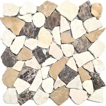 Obklad Mozaika WzorcowniaStudio 30,5 x 30,5 cm – odstíny hnědé a béžové