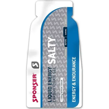 Sponser energetický gel LIQUID ENERGY SALTY 35g neutrální