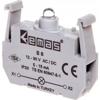 vypínač Prvek pro tlačítka B, 12-30V AC/DC T0-B8