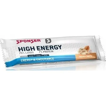 Energetické tyčinky Carbo SPONSER HIGH ENERGY BAR s příchutí kešu ořechů 45 g 1 ks