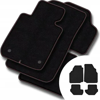 autokoberec Velurové autokoberce Motos 4 ks