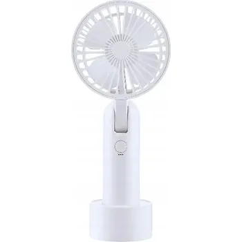 Domácí ventilátor SILVERCREST MINI ventilátor akumulátorový SHV3,7B1 BÍLÝ (106/E-797)