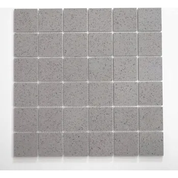 Obklad Mozaika WzorcowniaStudio 30,5 x 30,5 cm, odstíny šedé a stříbrná