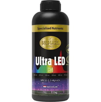 Hnojivo Hnojivo Gold Label Ultra LED MG Objem: 5l