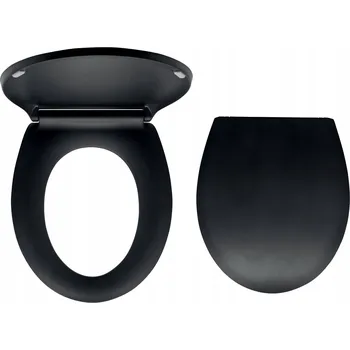 WC sedátko WC sedátko NOVASERVIS černé duroplast