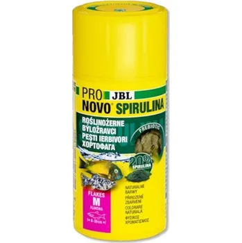 Krmivo pro rybičky JBL Pronovo Spirulina Flakes M - spirulinové vločky 100ml