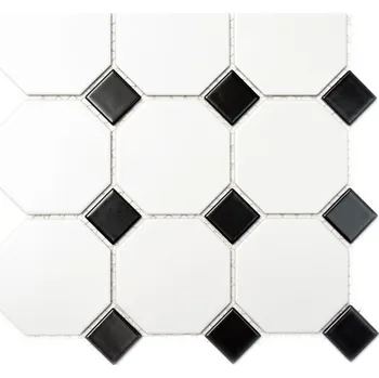 Keramická mozaika WzorcowniaStudio 30 x 30 cm bílá