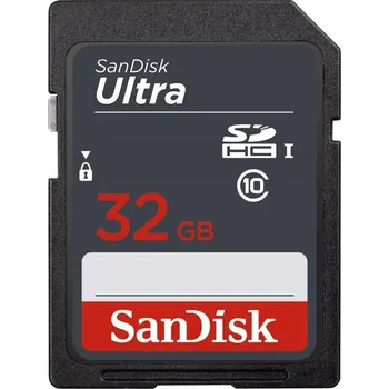 Paměťová karta SD karta SanDisk Ultra 32 GB