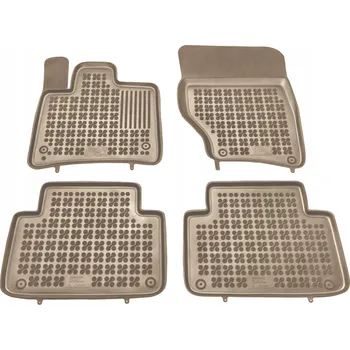 autokoberec Gumové autokoberce béžové Audi Q7 I 2005-2015