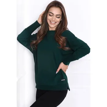 Dámská mikina Dámská mikina ADELE zelená láhev L