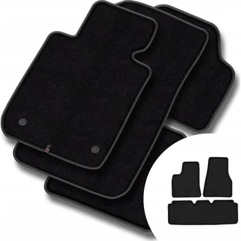 autokoberec Velurové autokoberce Motos 3 ks