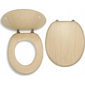 WC sedátko WC sedátko FERRO x hnědé MDF