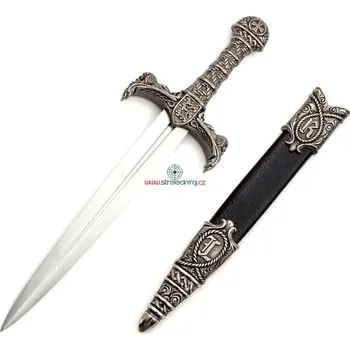 Replika zbraně Replika dýka Richarda I. Lví Srdce, černá pochva, Anglie, 12.stol.