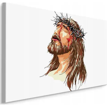 Obraz Obraz Portrét Ježíše v Trnové Koruně 40x30