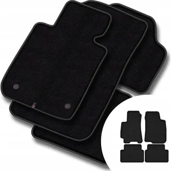 autokoberec Velurové autokoberce Motos 4 ks