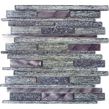 Obklad Mozaika WzorcowniaStudio 29,8 x 31 cm černá