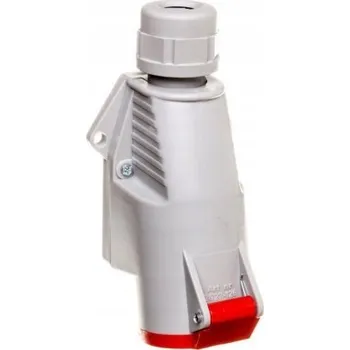 Elektrická zásuvka Červená nástěnná Elektrická Zásuvka Tarel