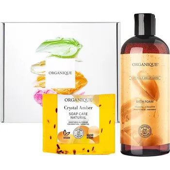 Kosmetická sada ORGANIQUE DÁRKOVÁ SADA CRYSTAL AMBER