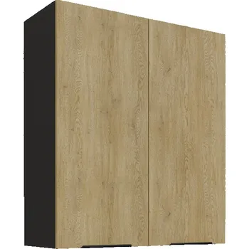 Stolarz Lempert Horní kuchyňská skřínka CREMONA 80 G-90 2F Barva korpusu skříněk: černá BL