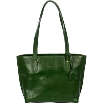 Kožená kabelka Bric`s Volterra Shopping S Pine